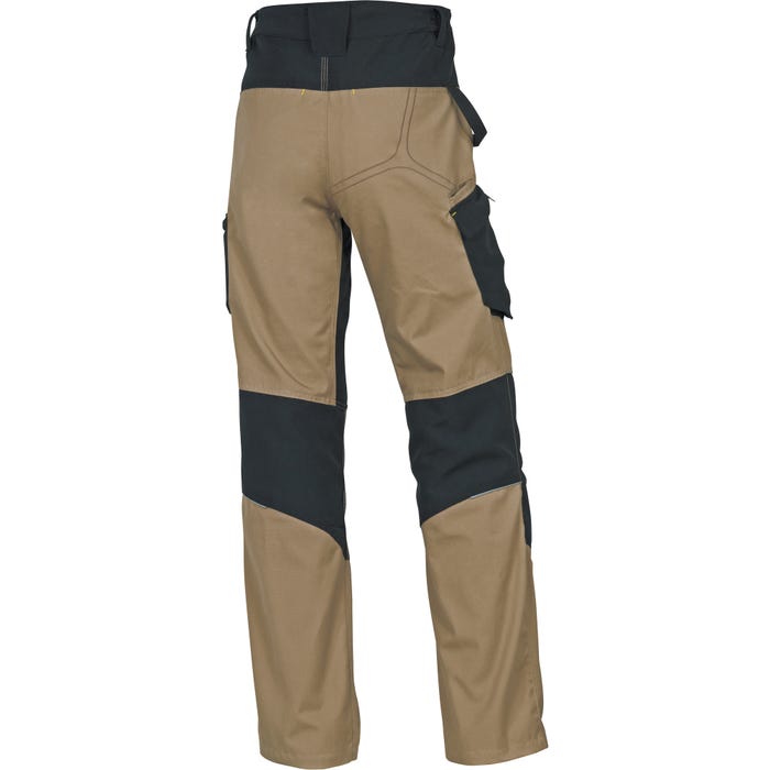 Pantalon de travail beige / noir T.L Mach5 - DELTA PLUS