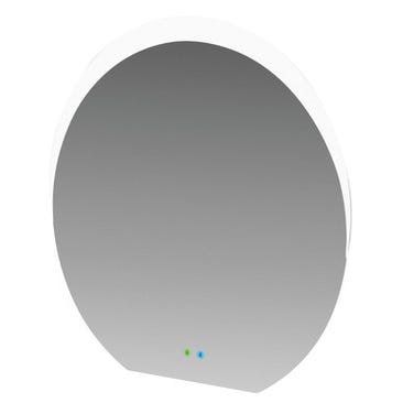 Miroir rétroéclairé Bluetooth l.100 x H.100 cm 