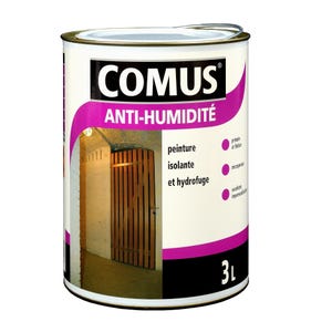 Peinture anti-humidité COMUS Mat Blanc 0,75L