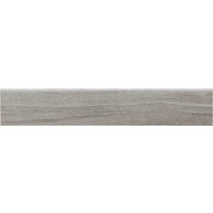 Plinthe carrelage effet bois H.8 x L.60 cm - Balsain gris (lot de 10)