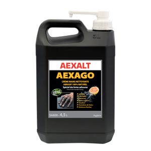 Pompe crème main nettoyante 4,5 L Aexago - AEXALT