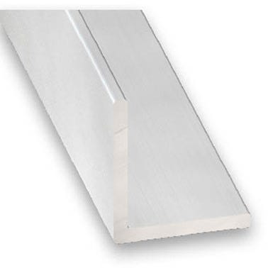 Cornière aluminium  argent 15 x 15 x 1,5 mm L.250cm