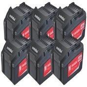 Lot de 6 batteries 18V 4Ah Ah Li-Power pour outils sans fil 18V pack énergie - 625151000 METABO