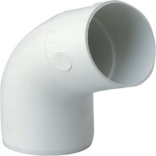 Coude 67.30° PVC blanc Diam.80 mm - GIRPI
