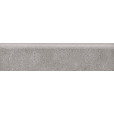 Plinthe carrelage effet béton H.8 x L.75 cm - Tamy gris (lot de 10)