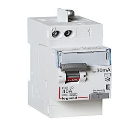 Interrupteur différentiel automatique 40A 30 mA type AC - LEGRAND 