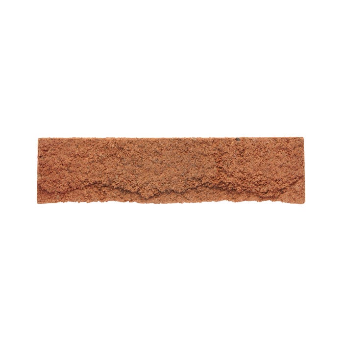 Plaquette de parement béton rouge effet brique l.5,2 x L.21 cm Cottage 230 