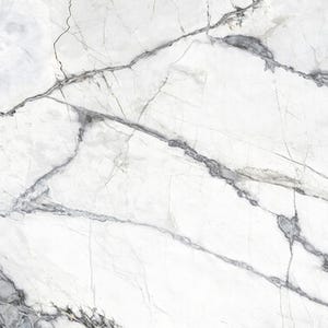 Carrelage sol intérieur effet marbre l.60x L.60cm - Invisible 