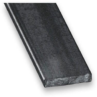 Profilé plat acier l.25 mm L.100 cm - CQFD