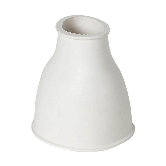 Cone WC caoutchouc blanc D.35 / 65 mm - COMAP