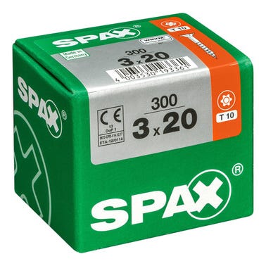VIS AGGLO SPAX TF TX 3X20 WIROX X300