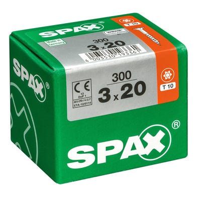VIS AGGLO SPAX TF TX 3X20 WIROX X300