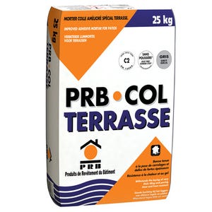 Colle terrasse gris 25 kg - PRB