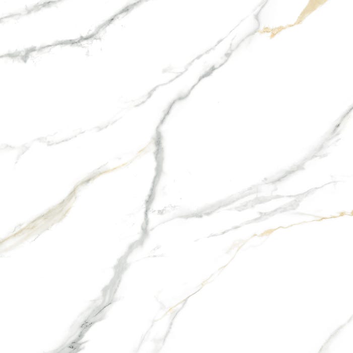 Carrelage sol intérieur effet marbre l.60x L.60cm - Salamanca