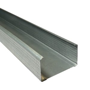 Montant métallique 70/35 mm Long.4 m NF - ISOLPRO