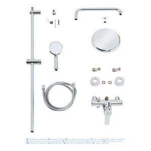 Colonne de douche avec mitigeur mécanique Tempesta Cosmopolitan System 210 - 26224001 GROHE