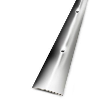 Barre de seuil inox brillant à visser L.93 x l.3 cm 