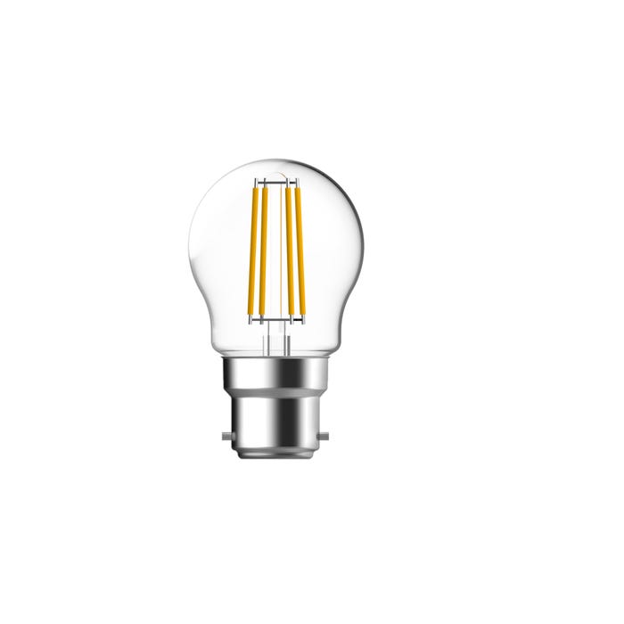 Ampoule LED B22 blanc chaud - NORDLUX