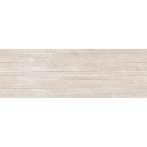 Faïence blanc effet pierre l.30 x L.90 cm Mont