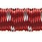 Cordage polyester rouge 6 mm Long.1 m