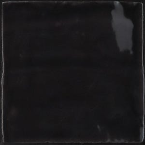Faïence 13x13 cm Granada noir