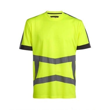 T-shirt haute visibilité jaune T.3XL - NORTH WAYS 