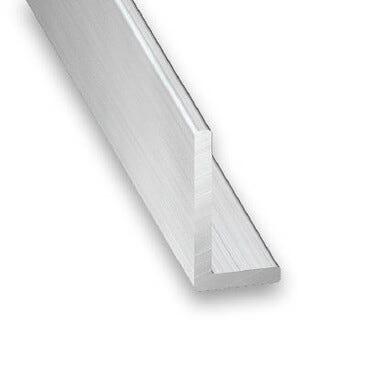 Cornière inégale aluminium  20 x 15 x 1,5 mm L.250 cm