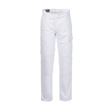 Pantalon de travail blanc T.M - KAPRIOL 
