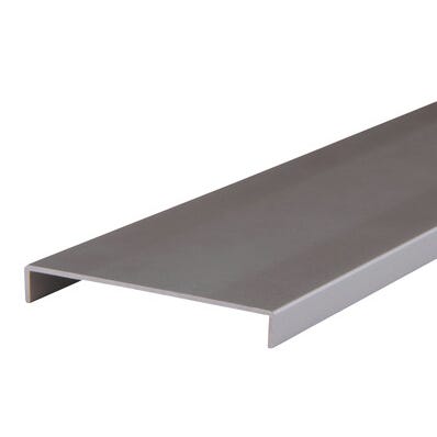 Nez de cloison aluminium 104 mm Long.2,60 m