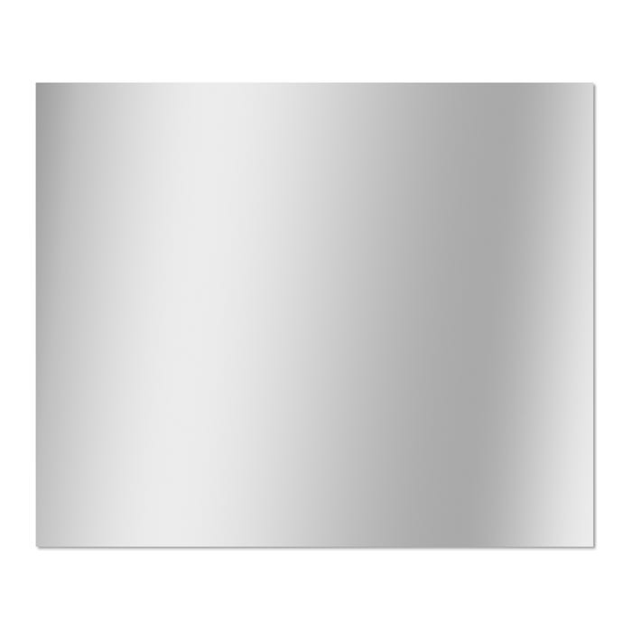 Miroir rectangulaire bords polis l.60 x H.40 cm