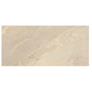 Carrelage intérieur beige mat effet marbre l.60 x L.120 cm Stone one