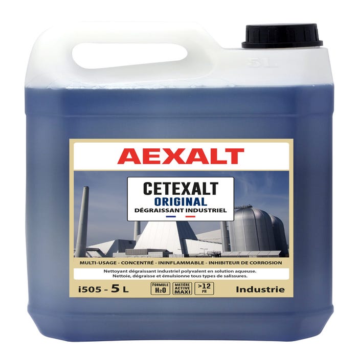Nettoyant dégraissant industriel polyvalent 5 L Cetexalt - AEXALT