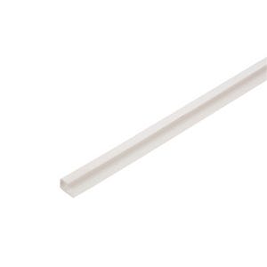 Profil d'angle PVC blanc Long.2,6 m