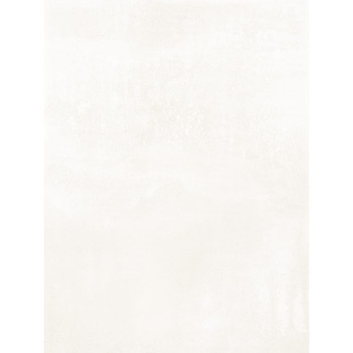 Faïence blanc effet pierre l.25 x L.33 cm Suite