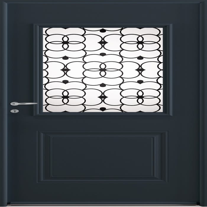 Porte d'entrée acier grise poussant gauche H.215 x l.90 cm Bloomy
