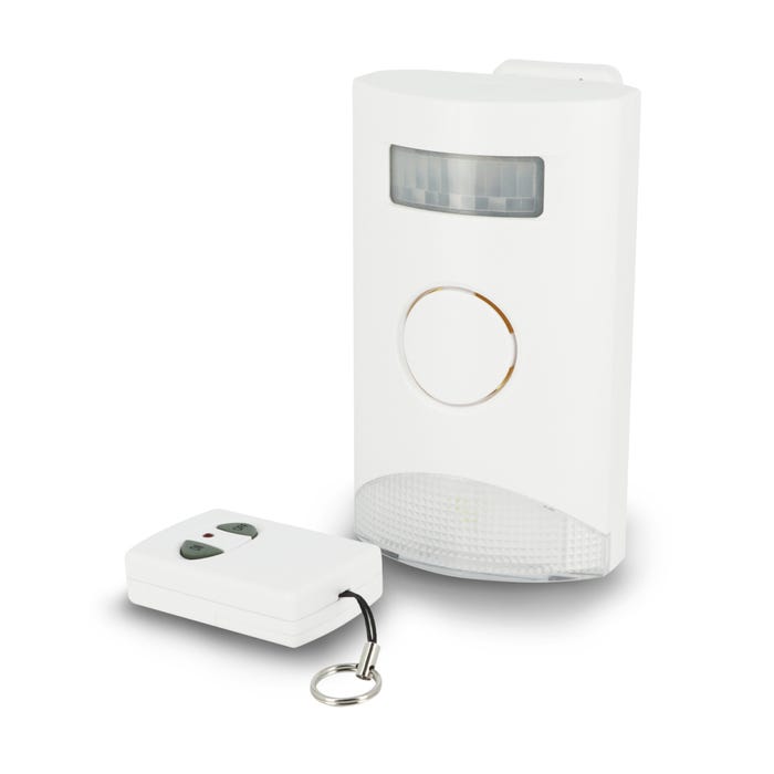 Alarme + veilleuse à détection de mouvement avec télécommande - SEDEA - 570810