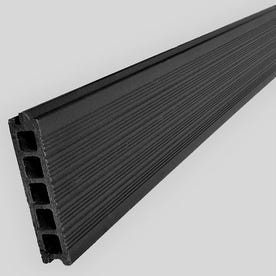 Lame clôture composite noir l.125 x Ep.22 mm Long.1,98 mm