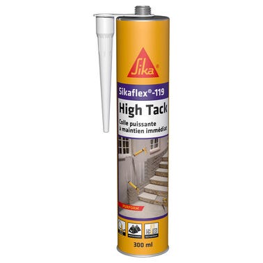 Colle puissante immédiate 300 ml Sikaflex-119 High tack - SIKA 