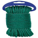 Corde cable polyéthylène vert 5 mm Long.25 m