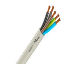 Cable électrique HO5VVF 5G 1,5 mm² 10 m - NEXANS FRANCE 