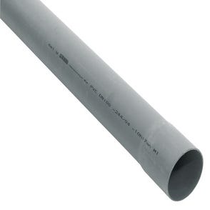 Tube PVC enterrable Diam.80 mm Long.4 m