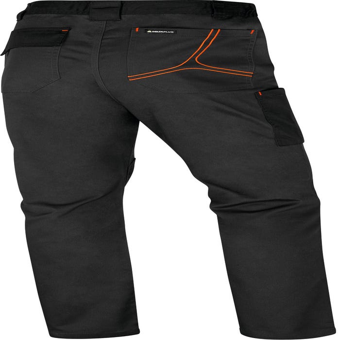 Pantalon de travail Gris/Orange T.L MACH2 - DELTA PLUS