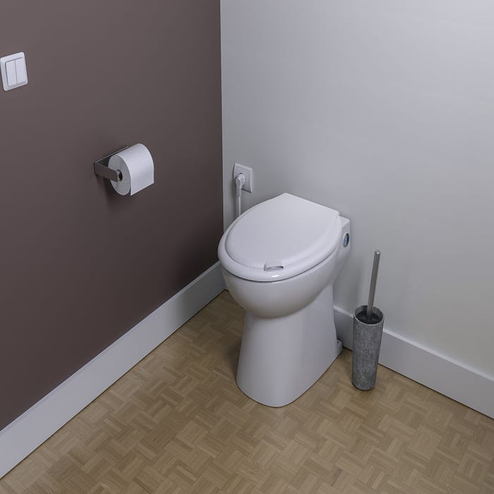WC à poser avec broyeur intégré Turbo Broyeur