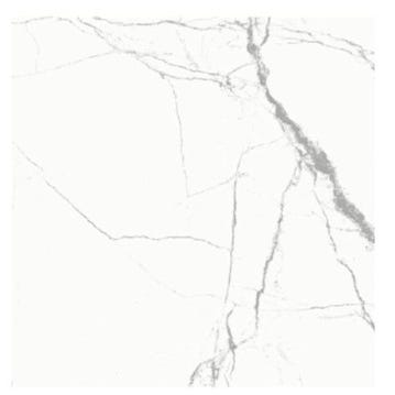 Carrelage intérieur blanc effet marbre l.60 x L.60 cm Venatino 