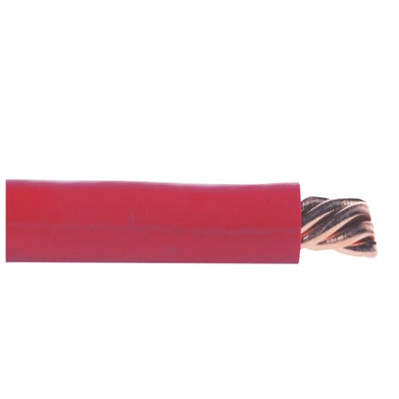 Fil H07VR 6 mm² Rouge Au Metre (1/2t)-NEXANS FRANCE 