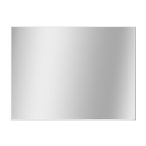 Miroir rectangulaire bords biseautés l.80 x H.60 cm
