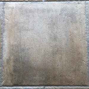 Carrelage sol extérieur effet pierre l.45 x L.45 cm - Aix Beige