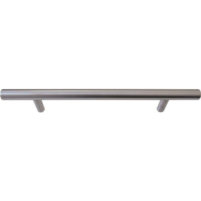 Barre de tirage droite inox 304 Diam.32 mm H.600 mm - CHAINEY 