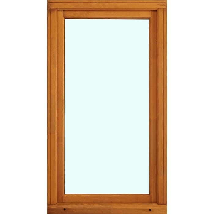 Fenêtre bois H.60 x l.40 cm ouvrant à la française 1 vantail tirant gauche Pin
