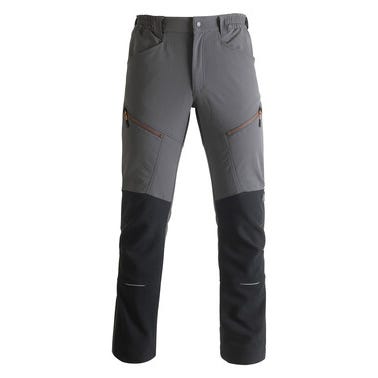 Pantalon de travail gris/noir T.S Vertical - KAPRIOL
